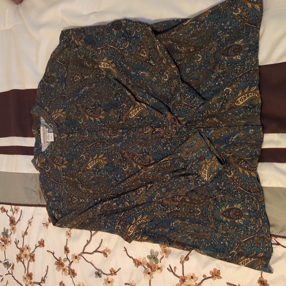 NWOT Coldwater Creek button down blouse